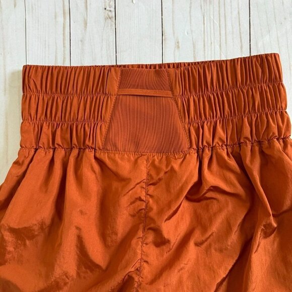 FP Movement Women's The Way Home Shorts Relaxed Fit Pull On Russet Orange Medium - Picture 4 of 12